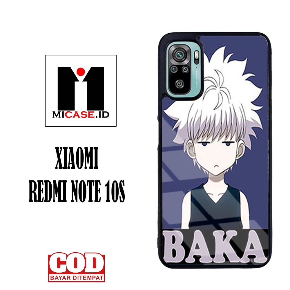Case REDMI NOTE 10S - Casing REDMI NOTE 10S Fashion Case Terbaru 2022 MI.CASE [ KILLUA ZOLDYCK ] Sof