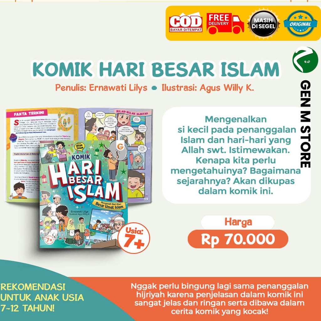 Komik Anak Muslim - Hari Besar Islam - Komik Edukasi Anak Islam