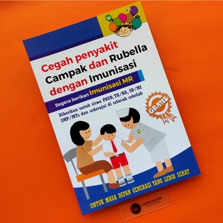 Jual Poster Campak Poster Rubella Poster Cegah Campak Poster Cegah Rubella Poster