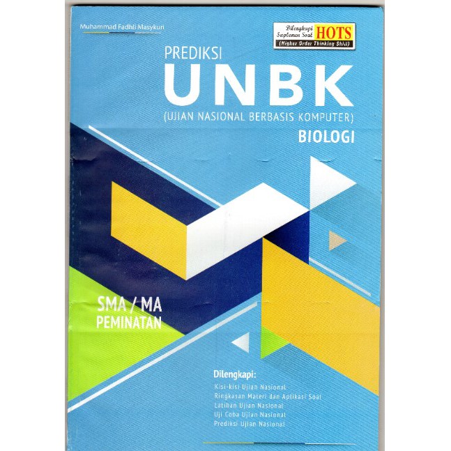 Buku UNBK BIOLOGI SMA dan MA