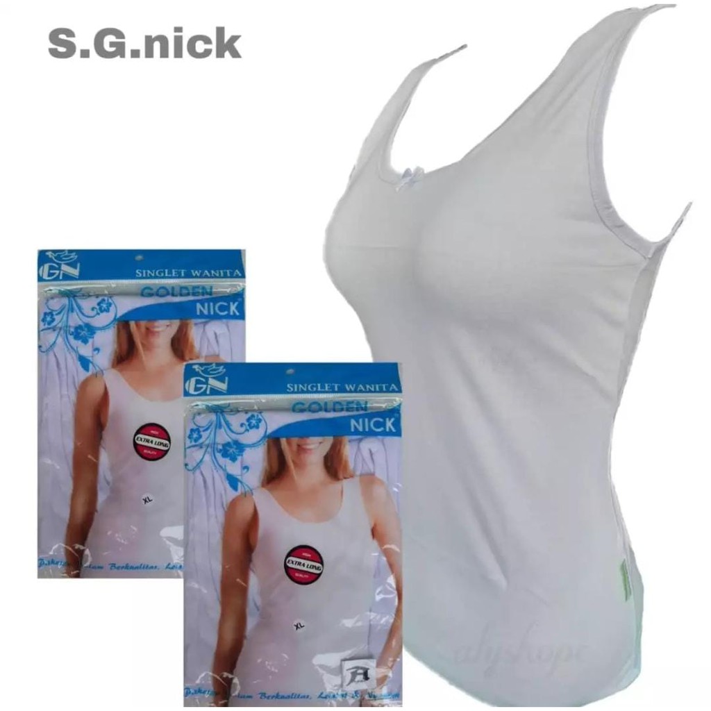 SINGLET GOLDEN NICK - Kaos Dalam Wanita Dewasa