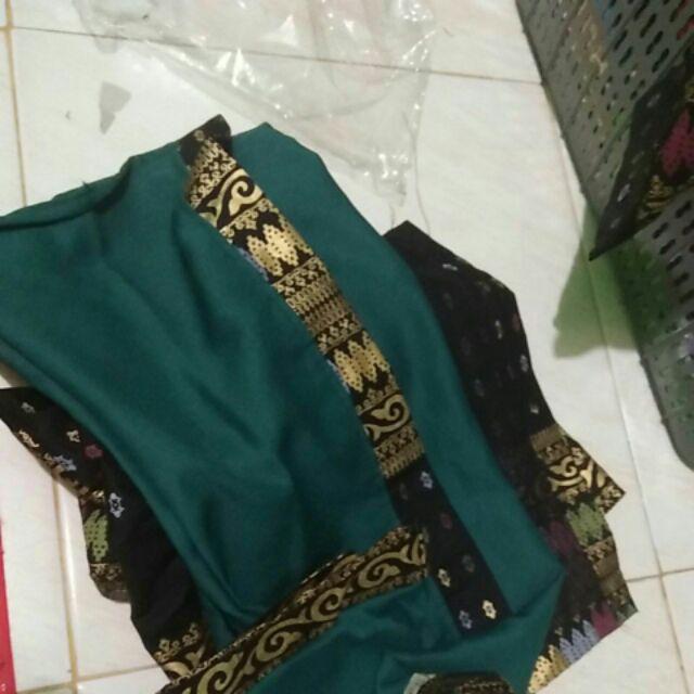 Best Seller] Couple Batik Span Pendek Anjani Silver Sarimbit Keluarga Batik Pekalongan Tanah Abang