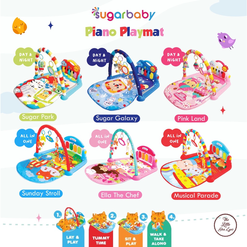 Sugarbaby Piano Playmat Baby Playgym