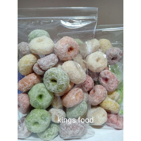 

DONAT WARNA 150 GRAM/DONAT MANIS KERING/DONAT GULA