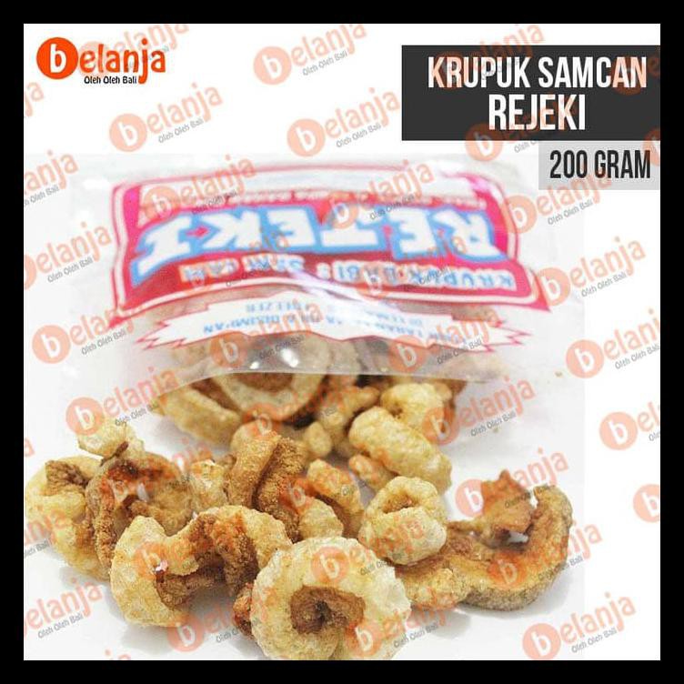 

Kerupuk Babi Samcan Rejeki 200 Gr Oleh Oleh Bali Termurah