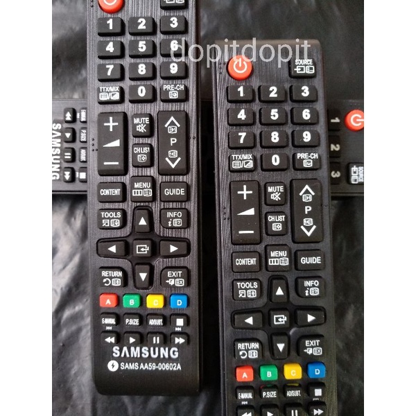 Remote TV Samsung LED / LCD Remot TV Samsung LED / LCD Tanpa Setting Remot Bisa Langsung Pakai Murah
