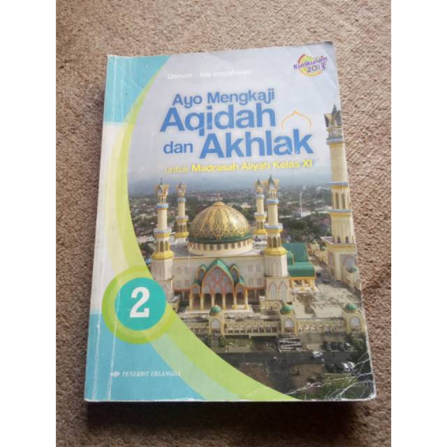 Buku Aqidah dan Akhlak Kelas 11