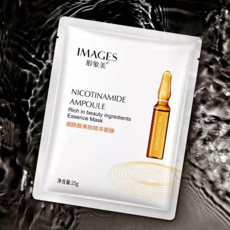 SADOER ESSENCE FACIAL MASK VITAMIN B5 / B3 / Q10 | Melembabkan Mencerahkan Mengencangkan