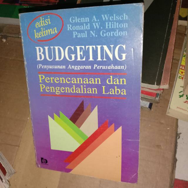 Perencanaan Dan Pengendalian Laba Edisi 5-Glenn A Welsch