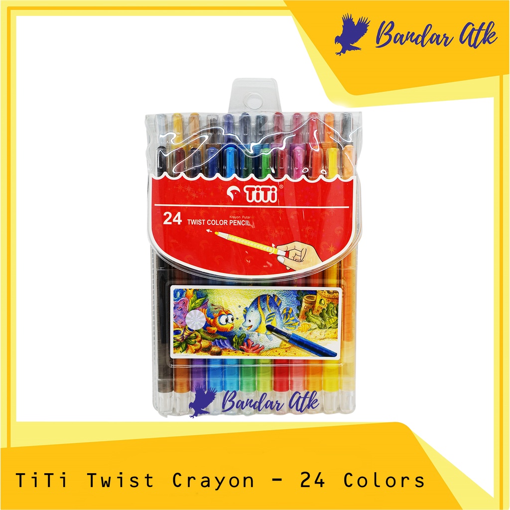 

Twist Crayon Titi Crayon Titi Puter Krayon Titi Puter isi 24 [1 SET]