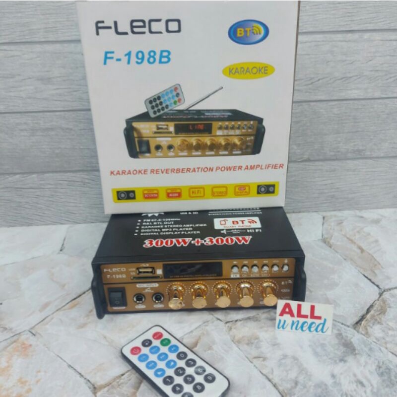 COD Amplifier Fleco F-198B/Amplie Fleco Murah