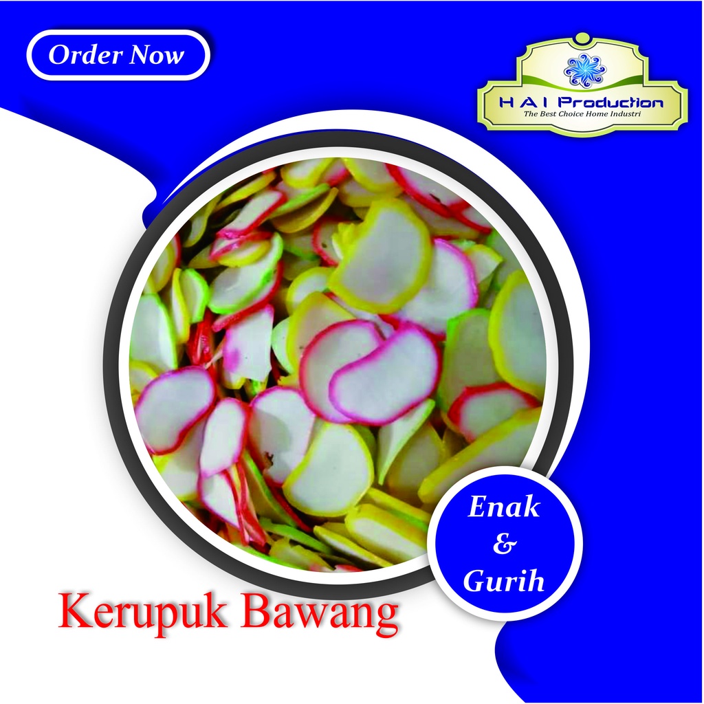 

KERUPUK BAWANG / KERUPUK UDANG / KERUPUK WARNA WARNI
