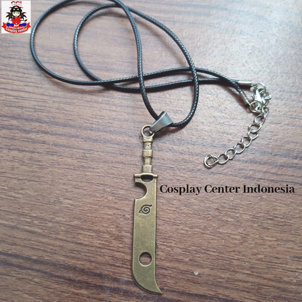 [Bisa COD] Kalung Anime Senjata Naruto Kalung Pria Miniatur Senjata