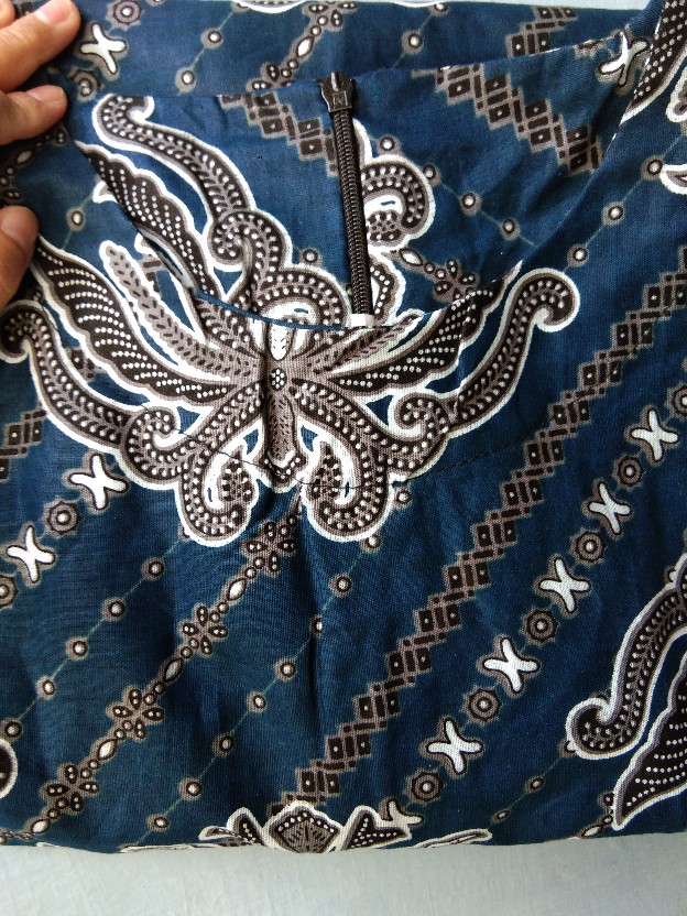 Samhadi Batik Blouse Blus Seragam Ecer Atasan Batik Wanita Formal Non Formal Batik Wanita M L Xl Xxl