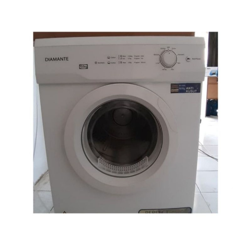 DIAMANTE MESIN PENGERING PAKAIAN 10.5 KG KONVERSI GAS - DRYER LAUNDRY