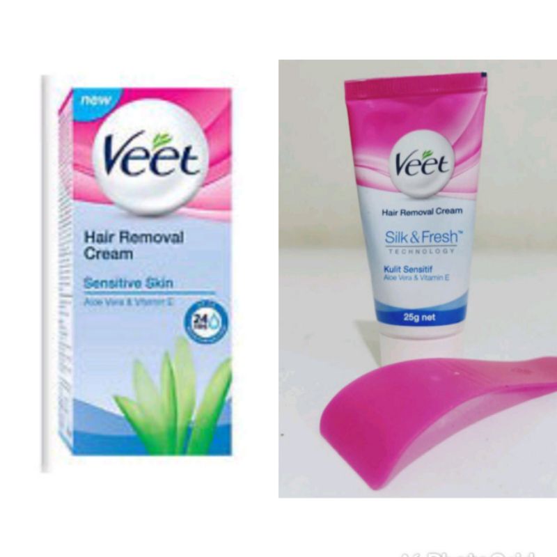 Veet Hair Removal Cream 25gr Sensitive Blue