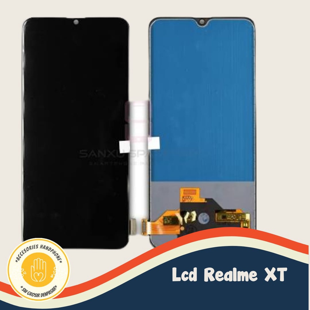 (COD) LCD Layar fullset touchscreen original  REALME XT/ SCREEN LAYAR REALME XT