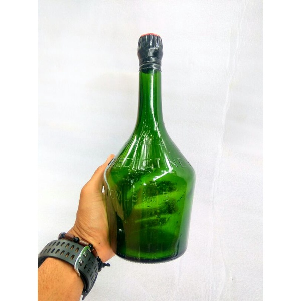 Botol unik BENEDICTINE DOM botol langka botol kaca