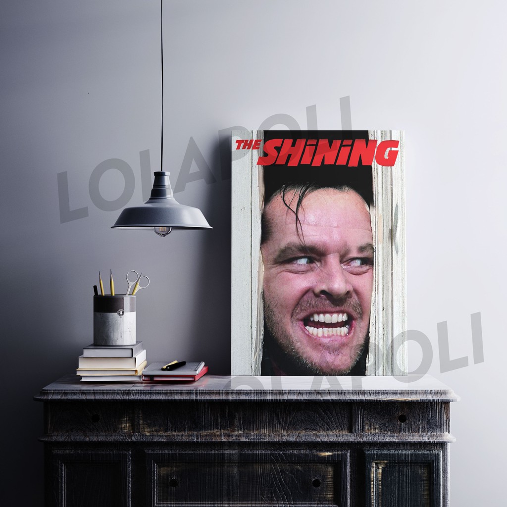 Hiasan Dinding Poster Kayu - Film The Shining