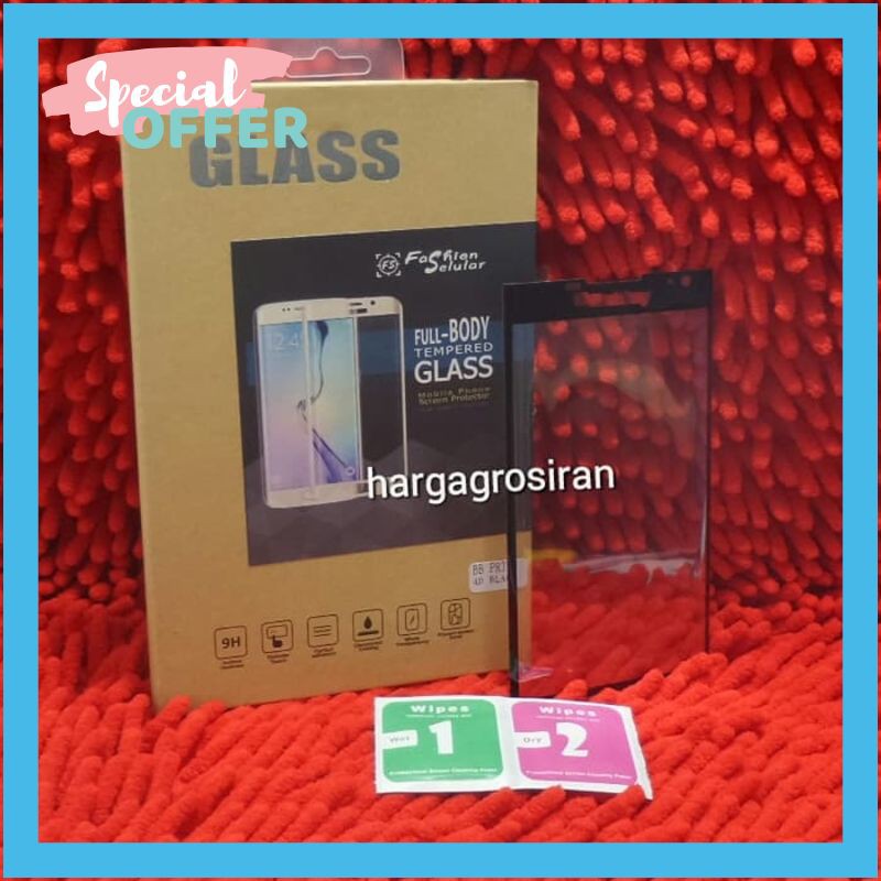MURAH Tempered Glass FS Blackberry Prive / Full Body / Anti Gores Kaca