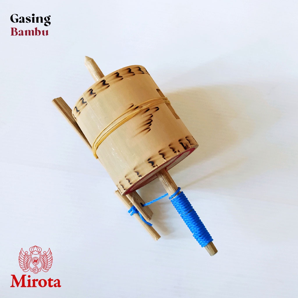 Mainan Gasing Bambu | Mainan Tradisional Gasing