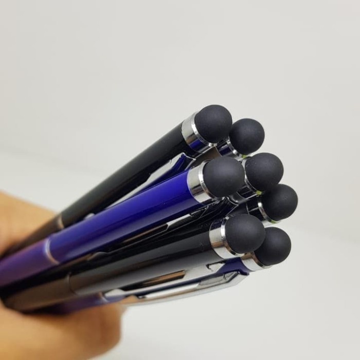 

Obral Murah / PEN STYLUS 2IN1 Touch Screen Stylus Ballpoint For Smartphone - Hitam