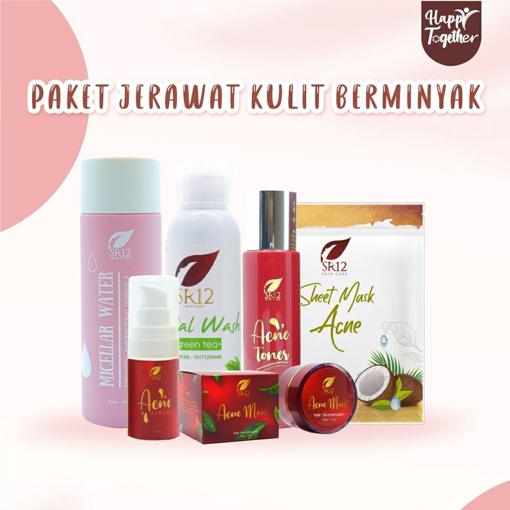 PROMO  PAKET SKINCARE SUPER HEMAT BASMI JERAWAT TERMURAH / PAKET CANTIK HEMAT GLOWING UNTUK KULIT BE