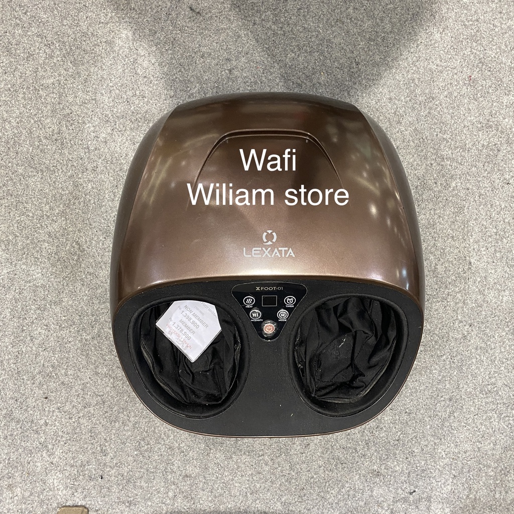 Lexata Alat Pijat Kaki Elektrik Refleksi Kaki Foot Massager Shiatsu