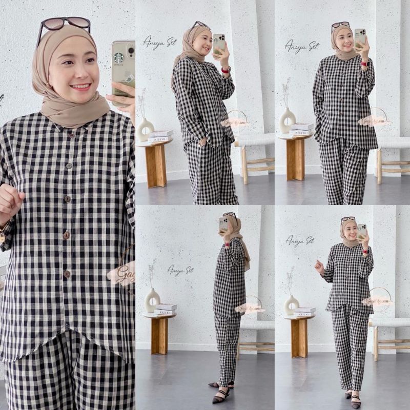 READY ANOYA SETCEL ORIGINAL GAGIL FASHION BY OVA BUSUI WUDHU FRIENDLY
