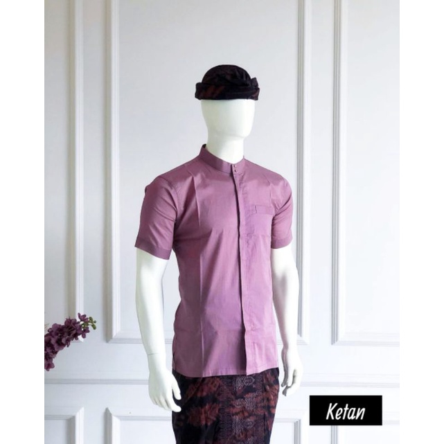 Baju Bali baju semi safari pakaian adat Bali pria