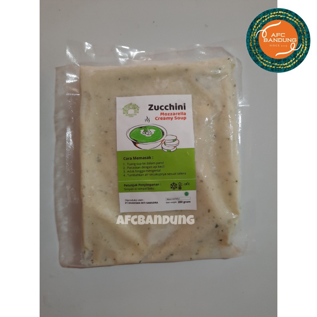 

Soup Cream ZUCCHINI MOZARELLA Soup Cream 200gr