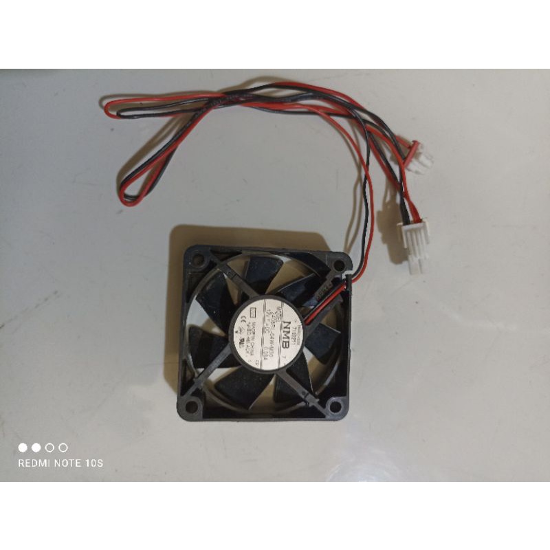 Fan motor dc 12V 6x6 kulkas LG inverter Model GN H432HLAN  NMB 12V