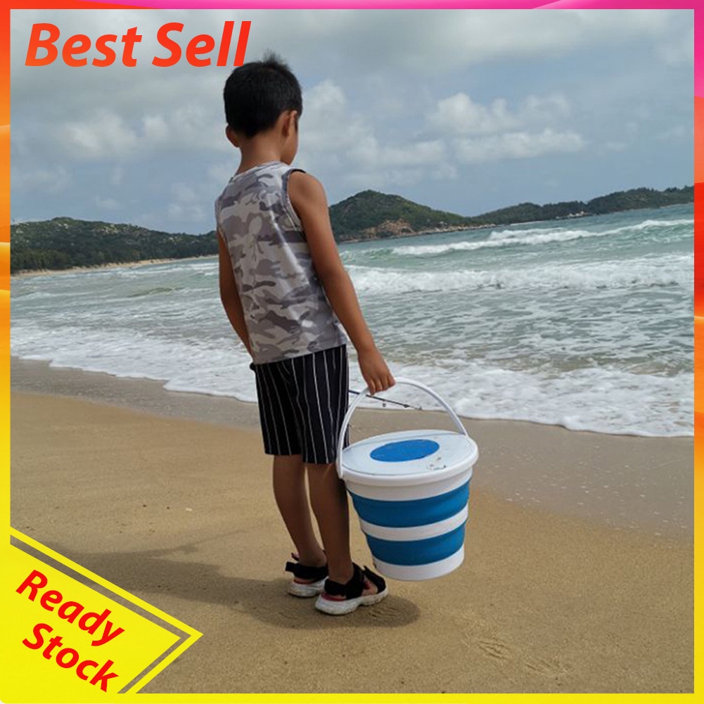 Collapsible Bucket Portable Home Outdoor Fishing Travel Car Washing Basin