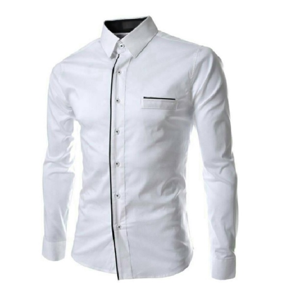 HipNop ALDO KEMEJA PRIA LENGAN PANJANG SLIMFIT ATASAN LENGAN POLOS PAKAIAN COWOK FORMAL KASUAL