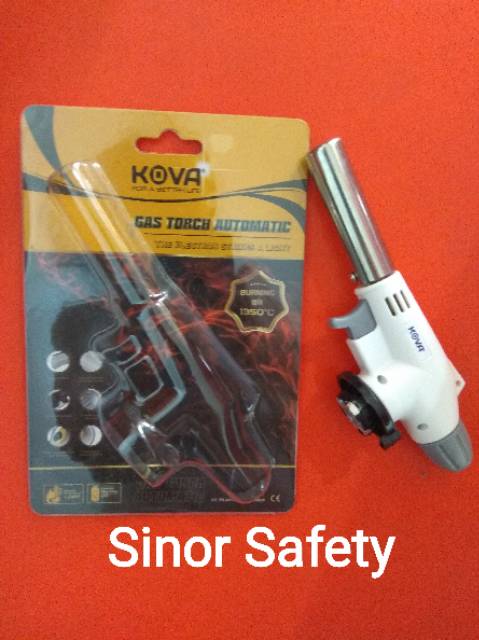 KOVA Gas Torch Automatic Blow Pematik Multi Purpose Alat Las Bakar