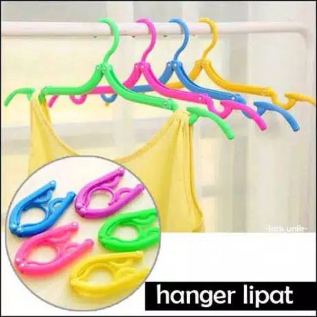 Hanger Lipat - Gantungan Baju lipat