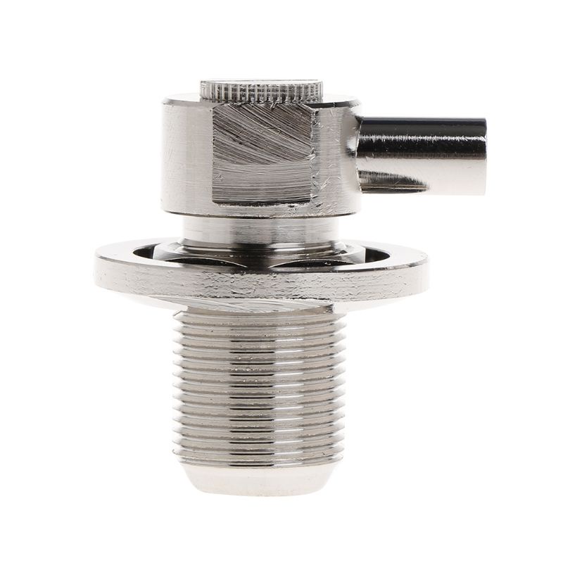 Bt SO239 UHF Female Konektor RF Sudut Kanan Untuk Kabel Coaxial RG58 RG142 LMR195