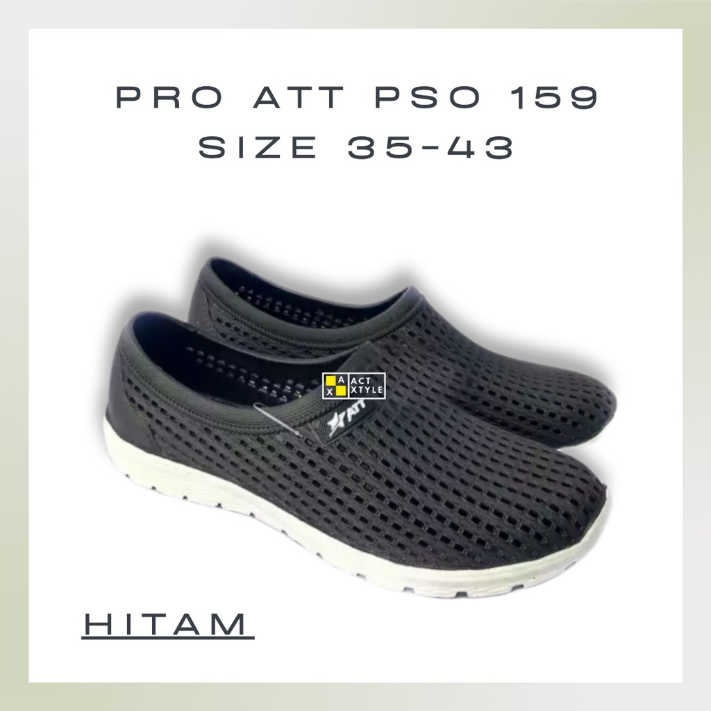 PRO ATT PSO 159 Sepatu karet pria dewasa tahan air Sepatu ngojek