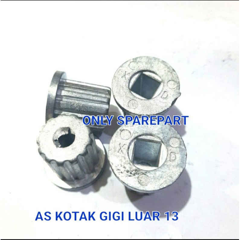 Inti Pulsator Gear Pulsator Mesin Cuci As kotak -  Gigi Luar 13