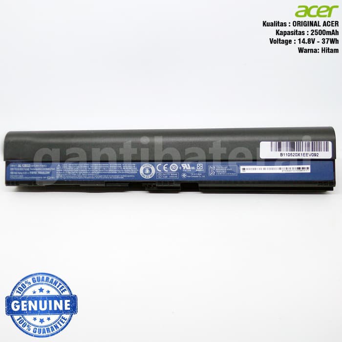 Baterai Acer Aspire One v5 131