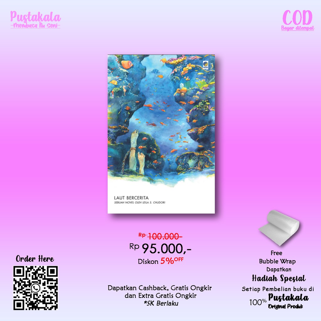 Novel Laut Bercerita