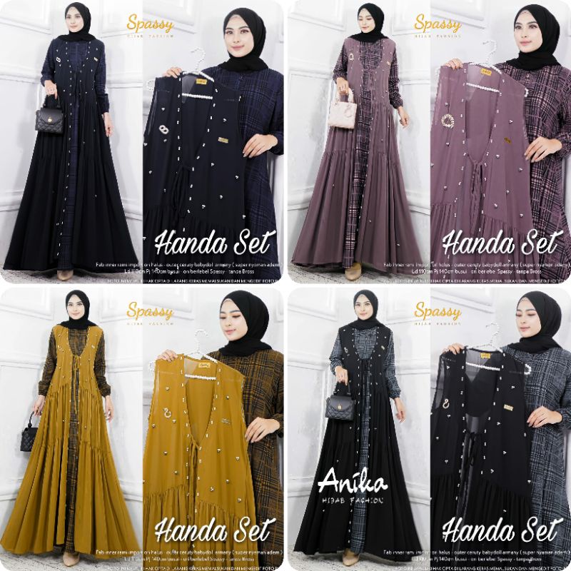 HANDA SET BY SPASSY. PRODUK ORIGINAL SPASSY. ONE SET TERBARU