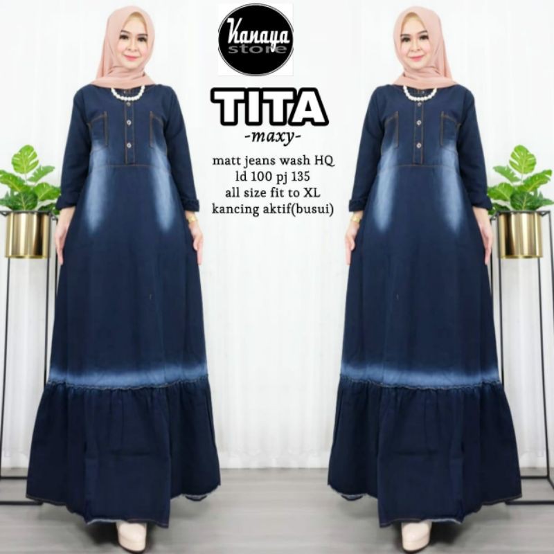 BAJU GAMIS LEVIS BORDIR. TIMBUL LEVIS
