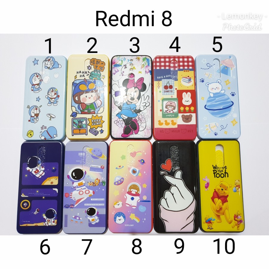 Soft case Xiaomi Redmi 8 Motif Karakter / Casing Hp Xiaomi Redmi8 Biasa Disney