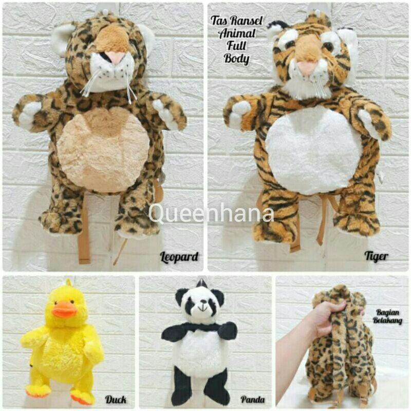 BAGPACK ANIMAL / TAS RANSEL ANAK TAS RANSEL BONEKA FULL BODY