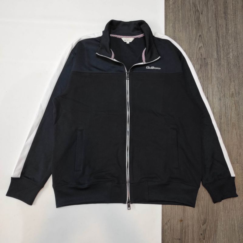 tracktop jaket ben sherman tricot navy/black