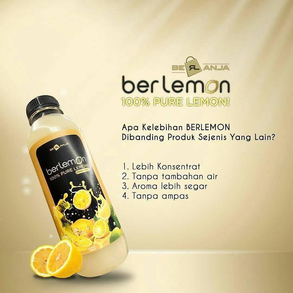 

Minuman Perasan sari Lemon Asli Berlemon B Erl 500gram