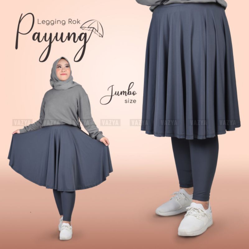Rok Olahraga /Legging / leging Rok Payung Jumbo
