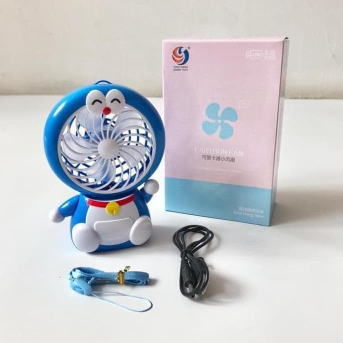 Kipas angin mini / usb / doraemon / hello kitty - 1180