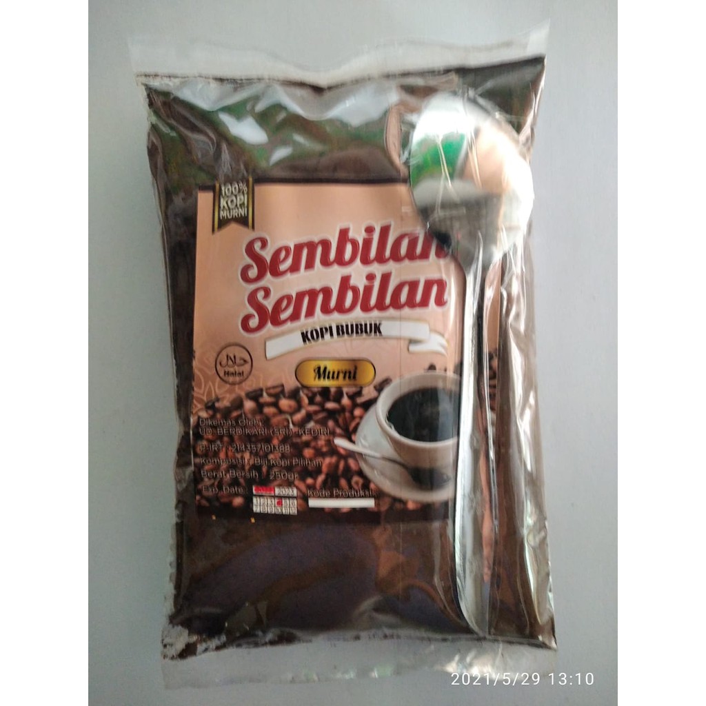 

Kopi Bubuk Sembilan-sembilan Murni - Halus